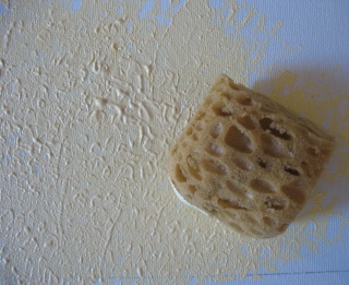 Peinture effet eponge